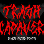 Trash Cadaver Font Poster 1