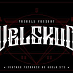 Velskud Font Poster 3