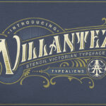 Villantez Font Poster 3