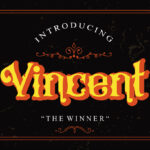 Vincent Font Poster 1