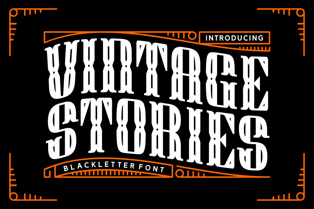 Vintage Stories Font