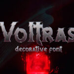 Voltras Font Poster 1