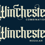 Winchester Font Poster 4