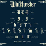 Winchester Font Poster 10