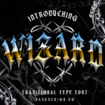 Wizard Font Poster 3