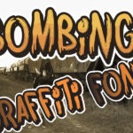 Bombing Font Poster 4