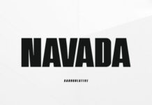 Navada font