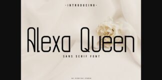 Alexa Queen Font Poster 1