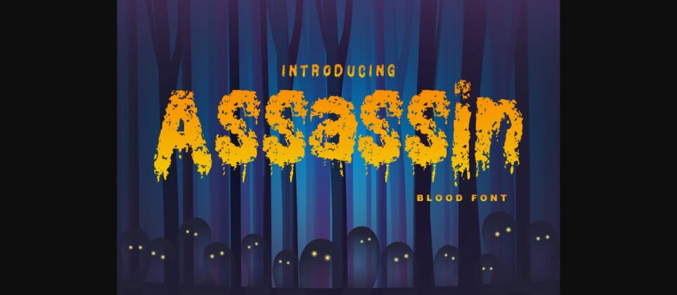 Assassin Font Poster 3