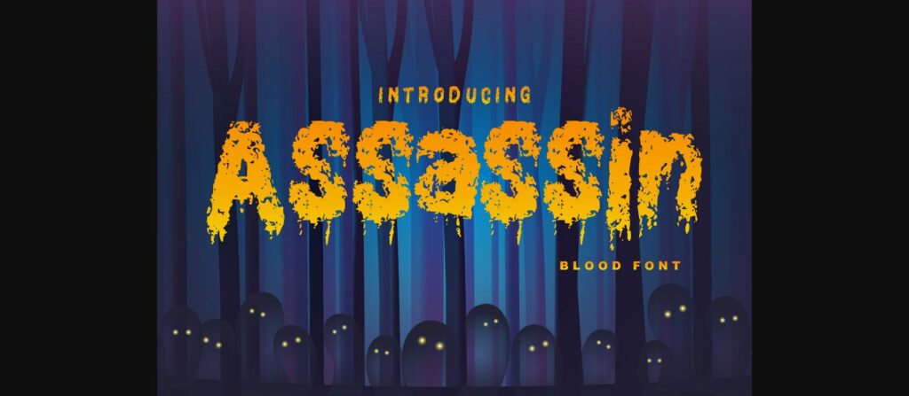 Assassin Font Poster 1