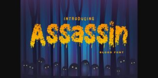 Assassin Font Poster 1