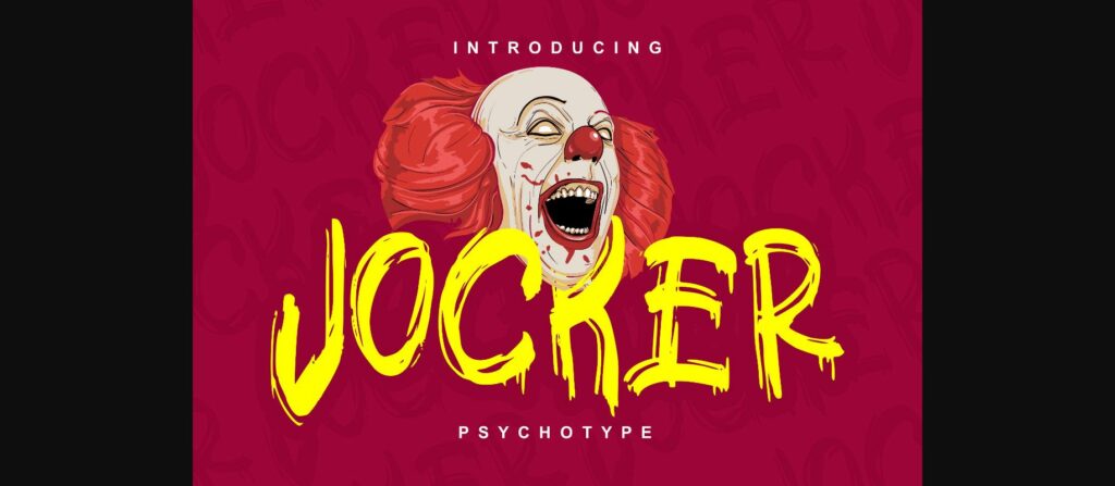 Jocker Font Poster 1