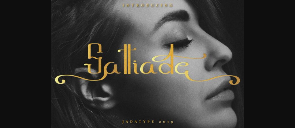 Sattiade Font Poster 3