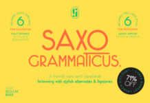 Saxo Grammaticus Font