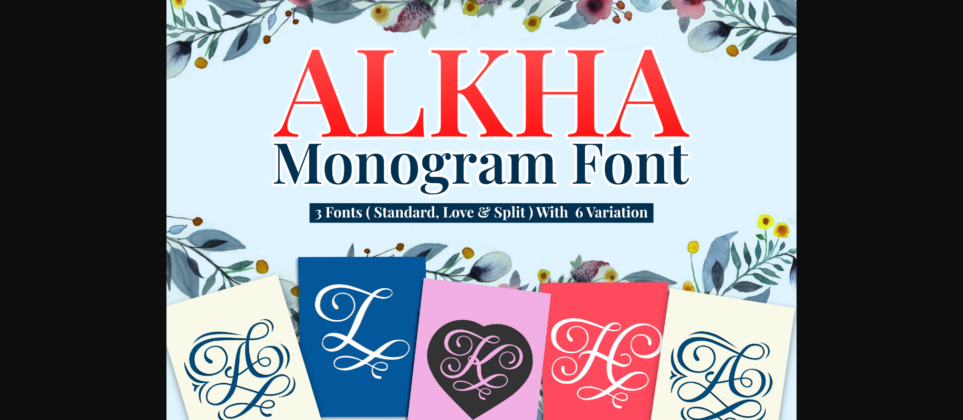 Alkha Font Poster 3