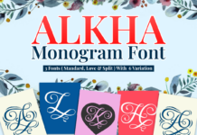 Alkha Font Poster 1