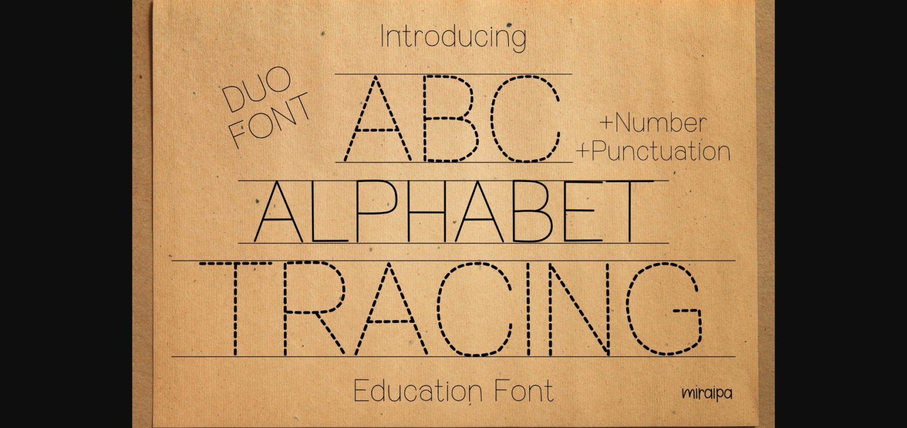 Abc Alphabet Tracing Font - Font Canyon