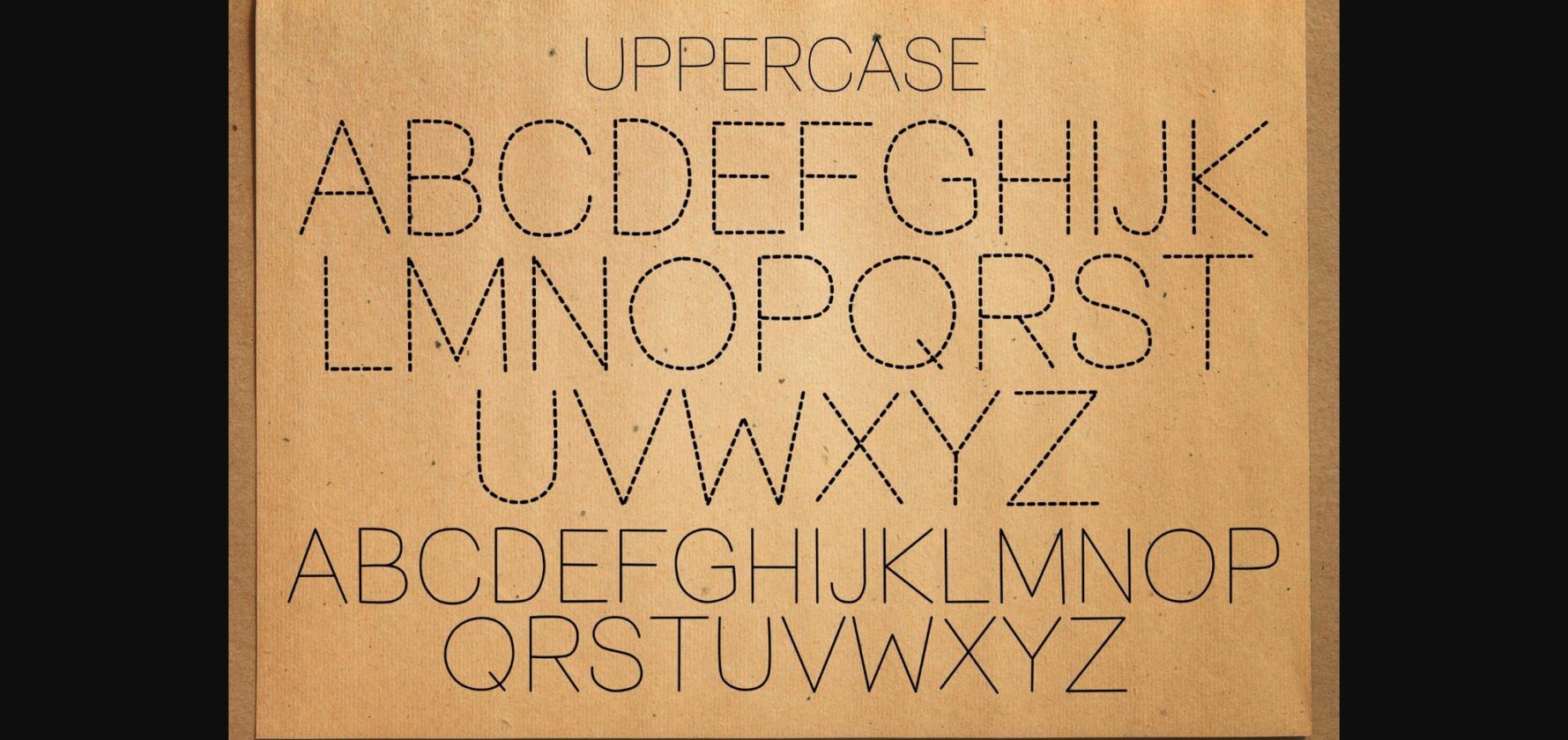 Abc Alphabet Tracing Font - Font Canyon