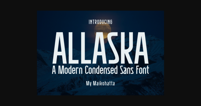 Allaska Font Poster 1