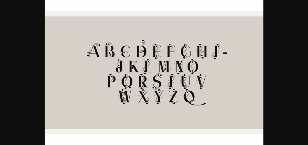 Amore Font Poster 11