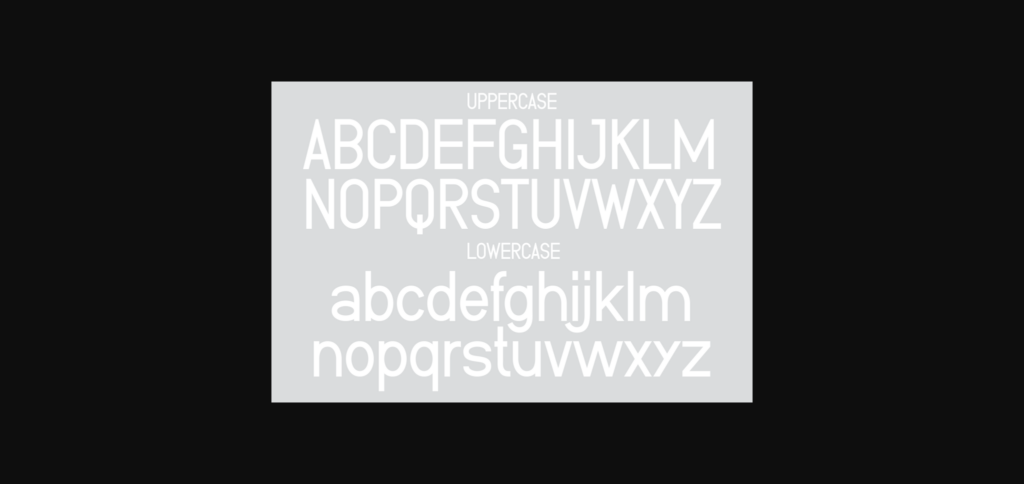 Ampuera Font Poster 4