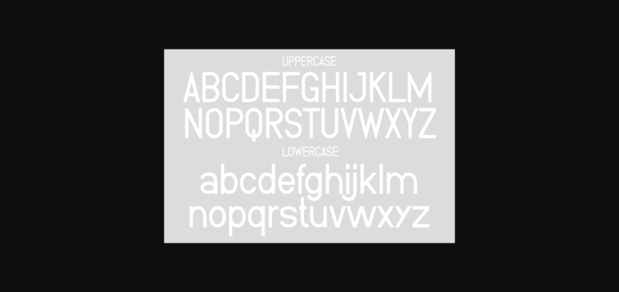 Ampuera Font Poster 4