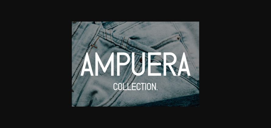 Ampuera Font Poster 6