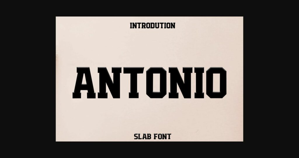 Antonio Poster 1