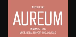 Aureum Font Poster 1