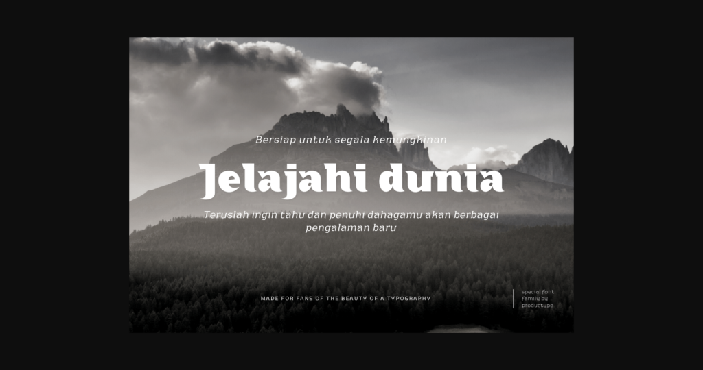 Adahi Font Poster 10