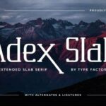 Adex Slab Fonts