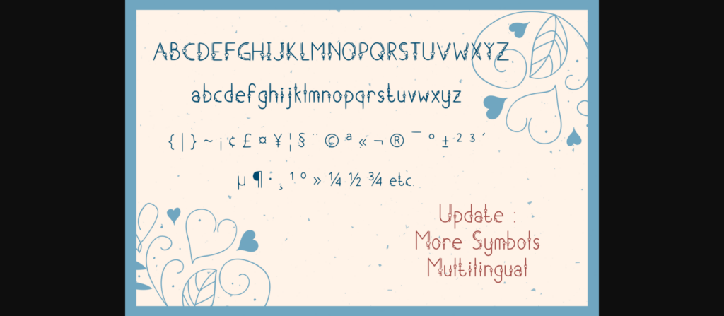 Adzkia Font Poster 2