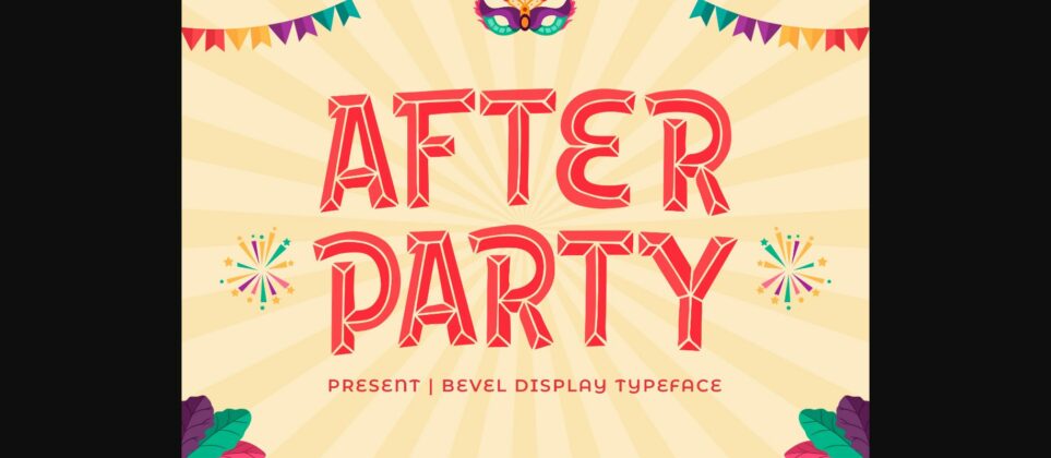 After Party Font Poster 3