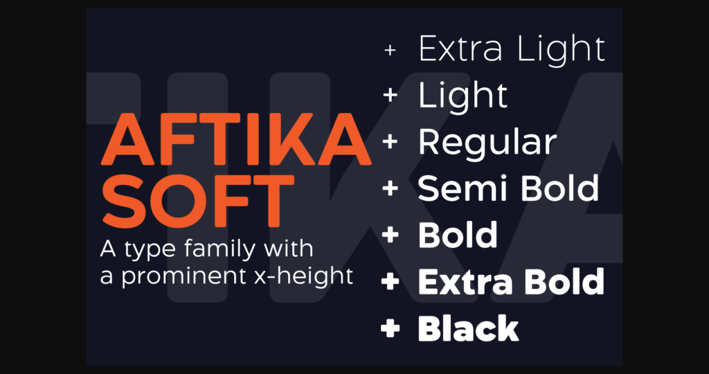 Aftika Soft Font Poster 6