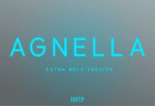 Agnella Extra Bold Font