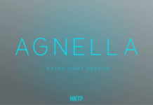 Agnella Extra Light Font