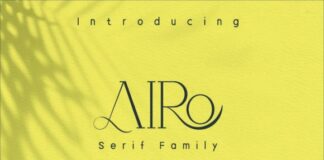 Airo Fonts