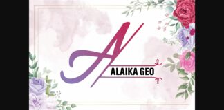 Alaika Geo Font Poster 1