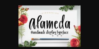 Alameda Font Poster 1