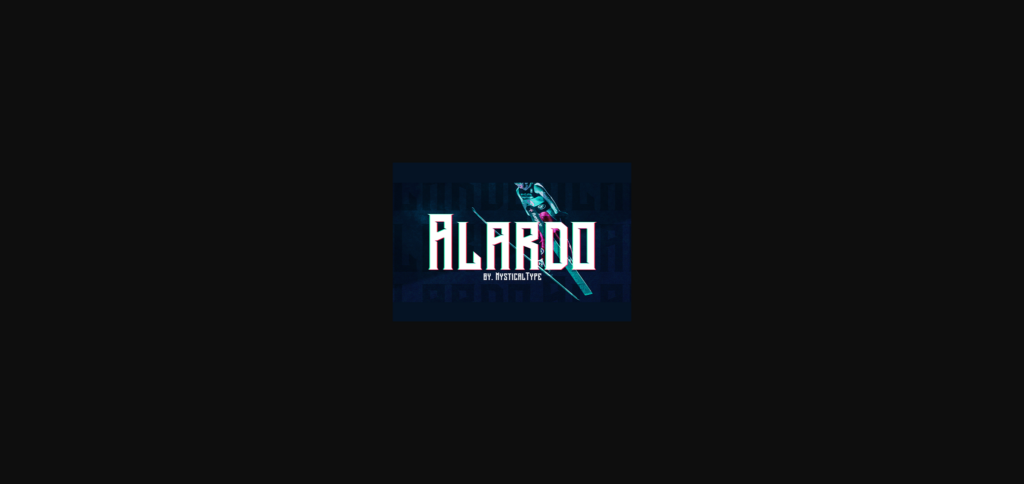 Alardo Font Poster 2