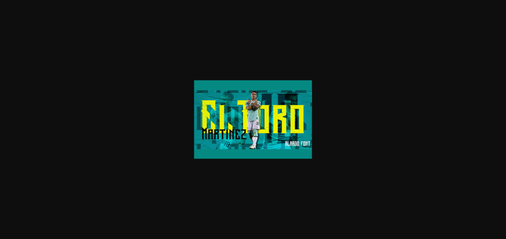 Alardo Font Poster 5