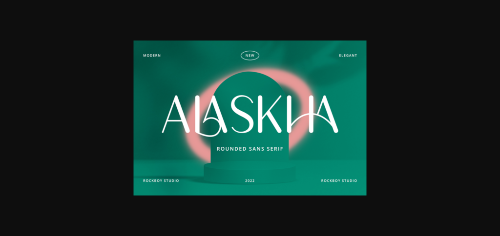 Alaskha Font Poster 3