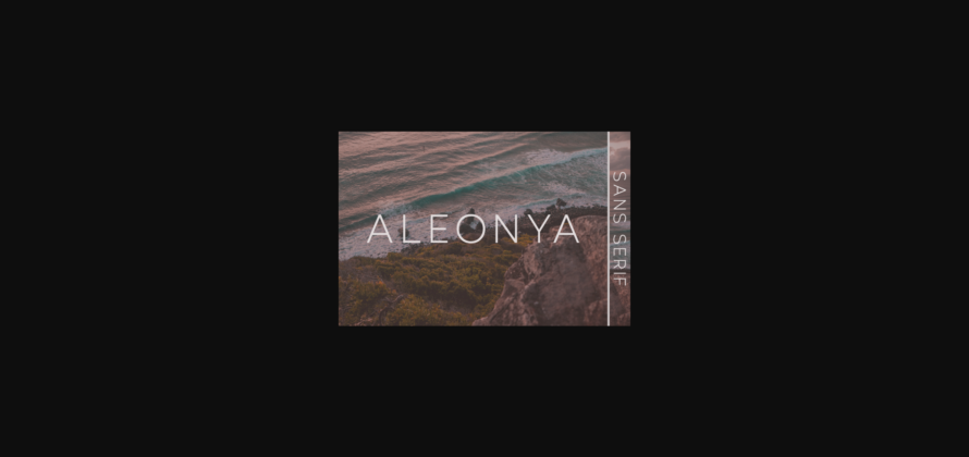 Aleonya Font Poster 3