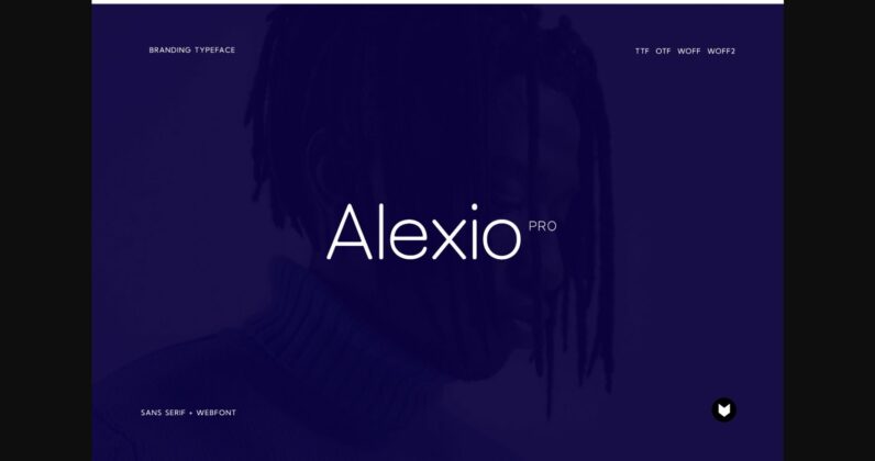 Alexio Font Poster 3