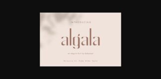 Algala Font Poster 1