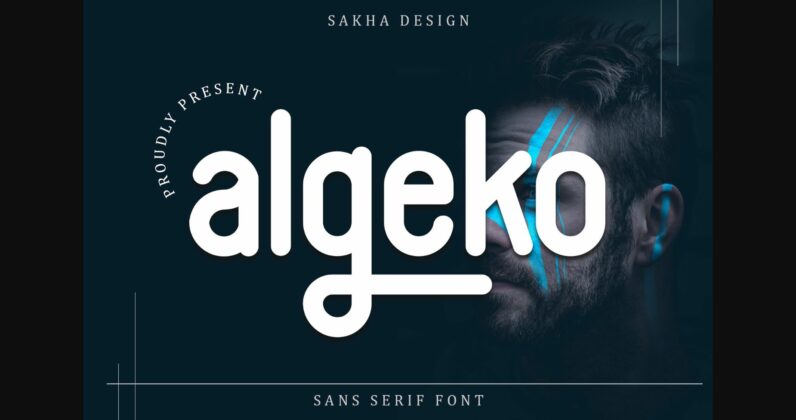 Algeko Font Poster 1