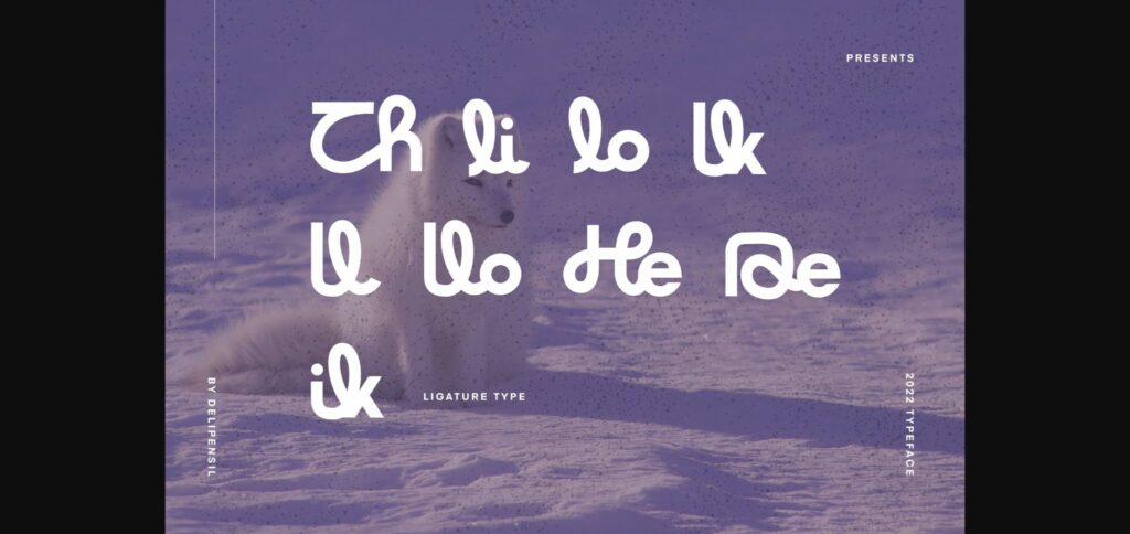 Allovely Font Poster 8