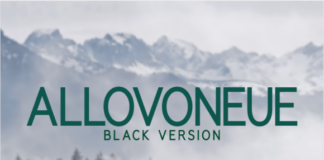 Allovoneue Black Font