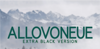 Allovoneue Extra Black Font