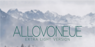 Allovoneue Extra Light Font